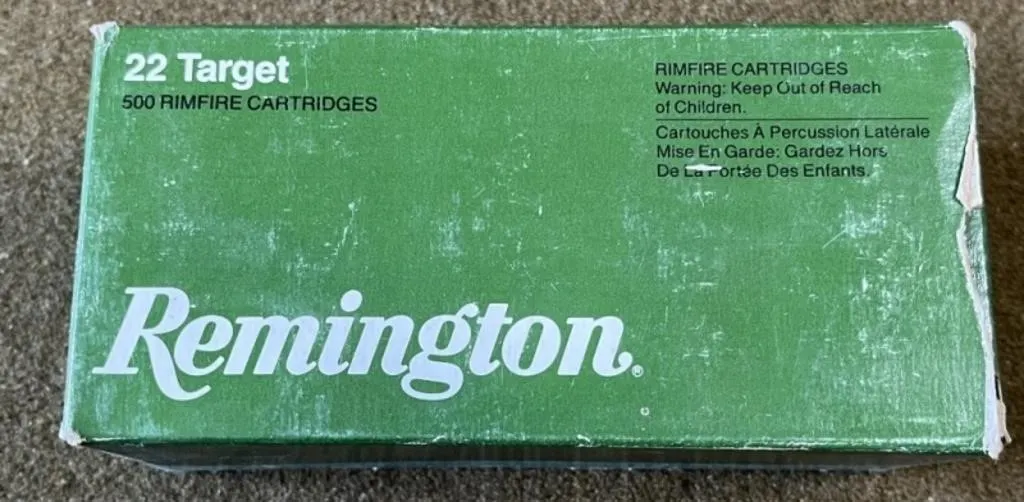 500 rnds Remington .22 LR Target Ammo