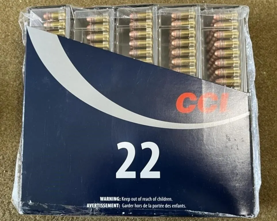 500 rnds CCI .22 Short HP Ammo