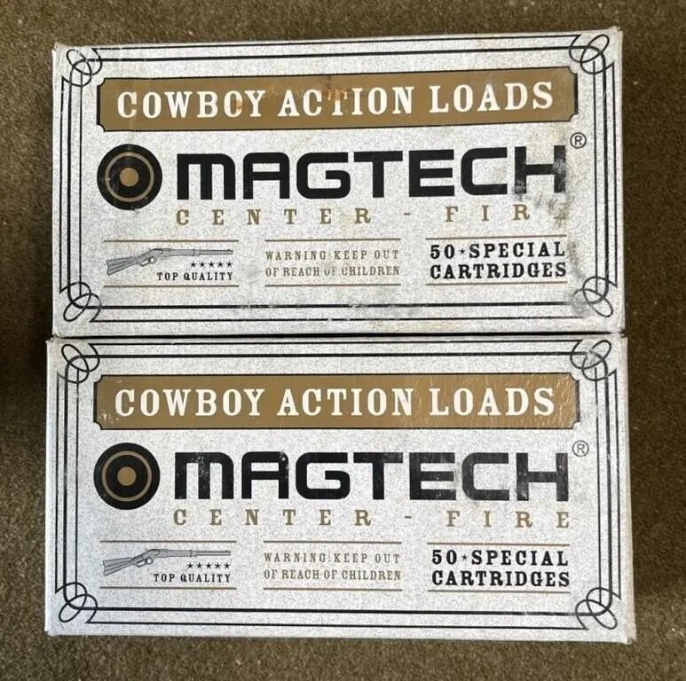 100 rnds MagTech .45 Colt Ammo