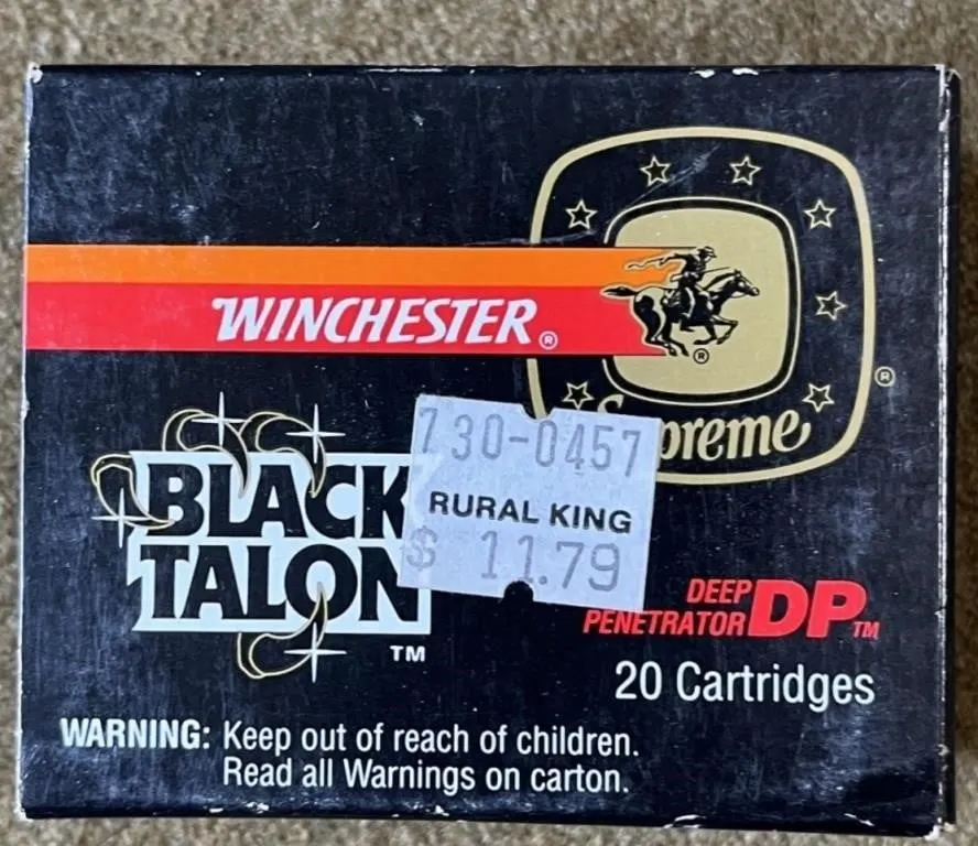 20 rnds Winchester BT .44 Mag Ammo