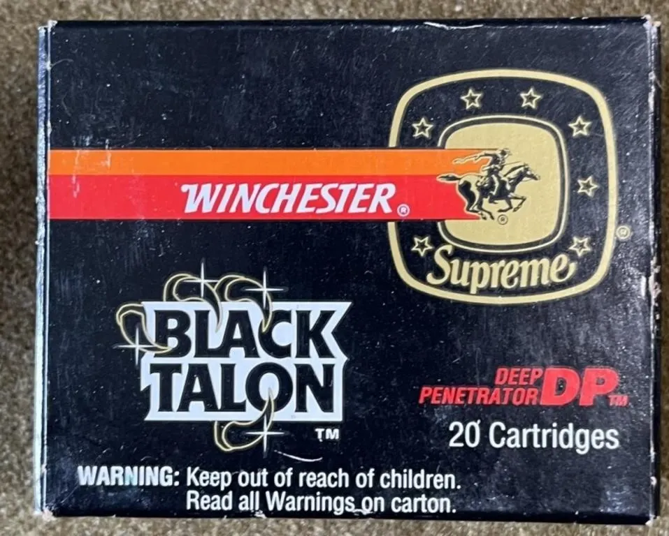 20 rnds Winchester BT 9mm Ammo
