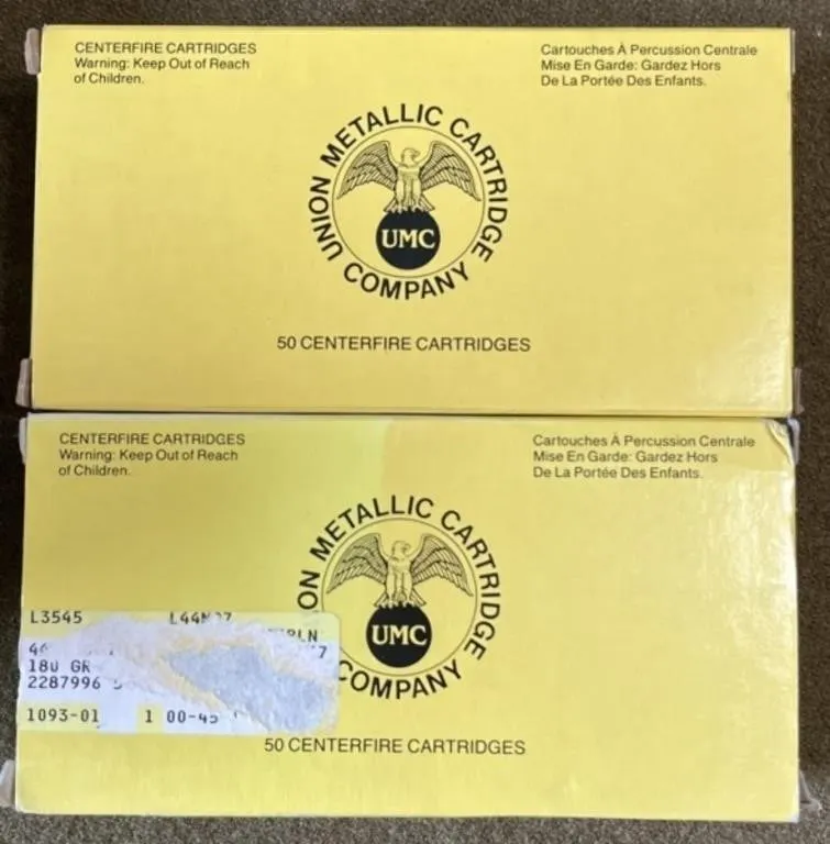 100 rnds UMC .44 Magnum Ammo