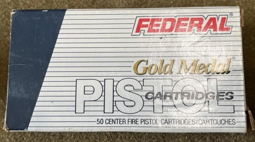 50 rnds Federal .38 Spl Match Ammo