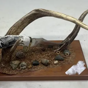 Custom Imperial Stag Handle Knife