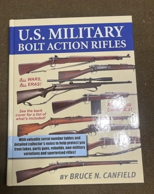 U.S. Miltary Bolt Action Rifles Book