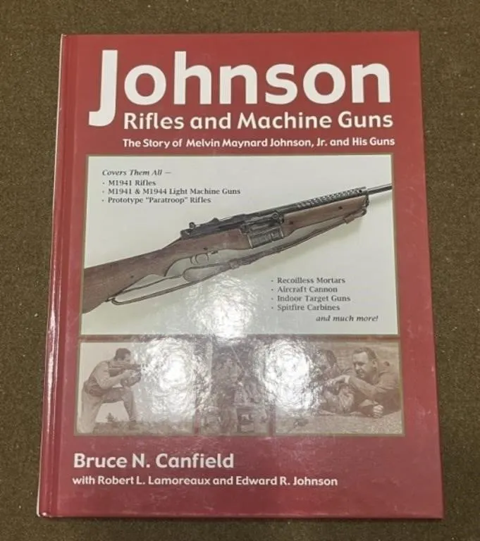Johnson Rifles & Machine Guns Book