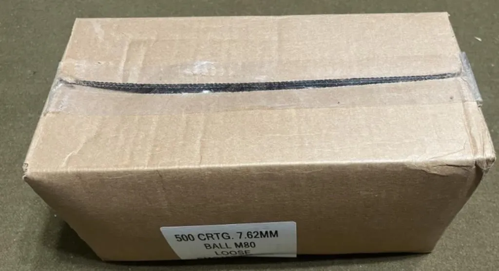500 rnds Case 7.62x51mm Ammo