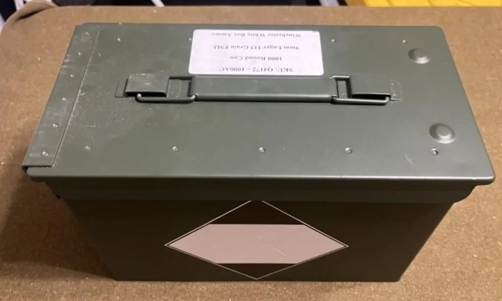 1000 rnds Winchester 9mm Ammo