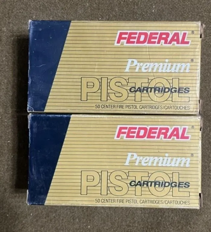 100 rnds Federal .38 Special HP Ammo