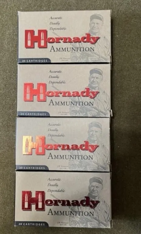 80 rnds Hornady .308 Win Match Ammo
