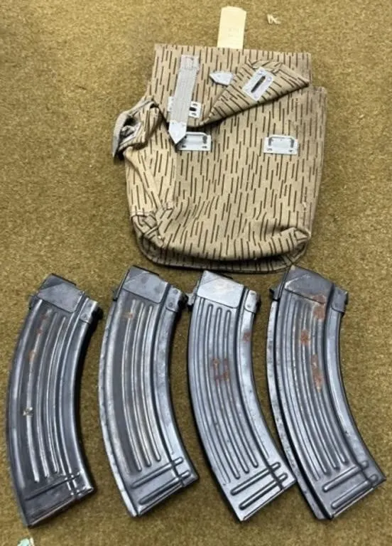 4 - Steel AK-47 30 rnd Magazines