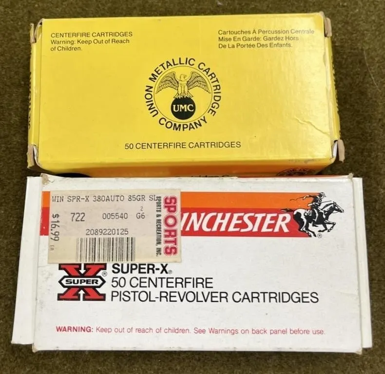 100 rnds Mixed .380 Auto Ammo