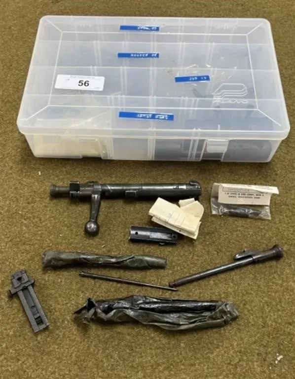 Tackle Box Full of Gun Parts