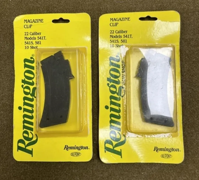 2 - New Remington .22 Cal 10 rnd Mags