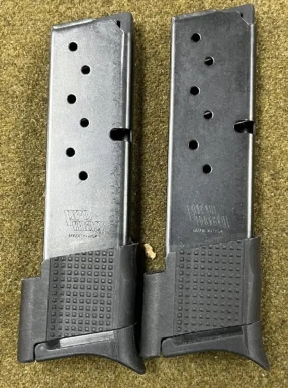 2 - Pro Mag 9mm 6 rnd Magazines