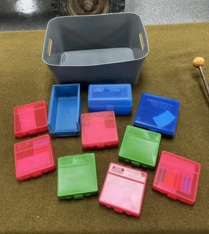 Grey Tote & Cartridge Boxes