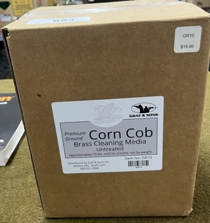 10 lbs Corn Cob Media