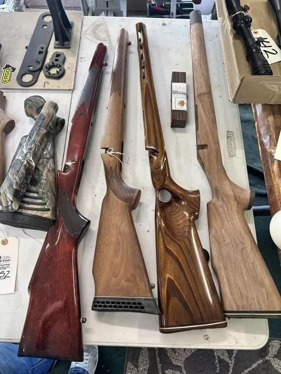 7 VARIOUS RIFLE STOCKS