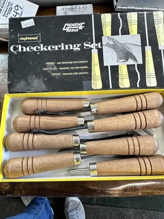 CUNNING TOOLS CHECKERING SET