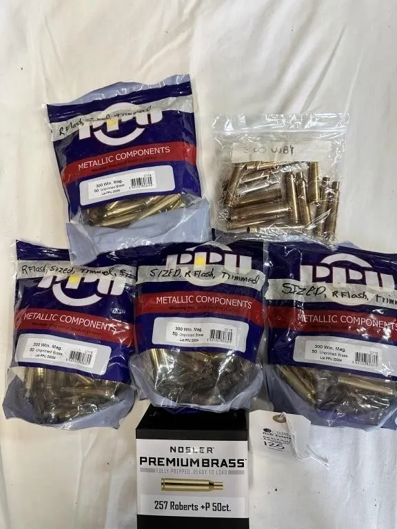 NOSLER 7 OTHER PACKAGED BRASS