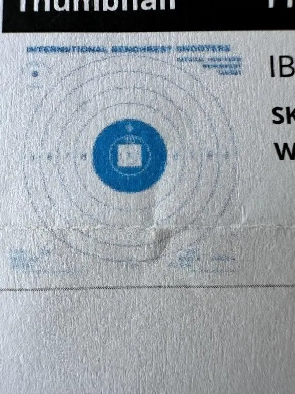 NATIONAL TARGET COMPANY IBS 1000 YD TARGETS