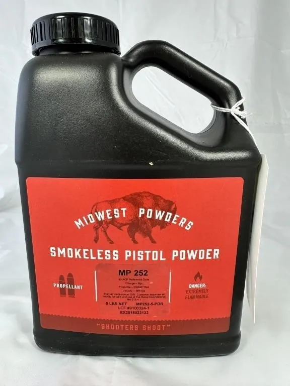 MIDWEST POWDERS SMOKELESS PISTOL POWDER- 5 LBS