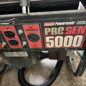 COLEMAN POWERMATIC PRO GEN 5000 GENERATOR