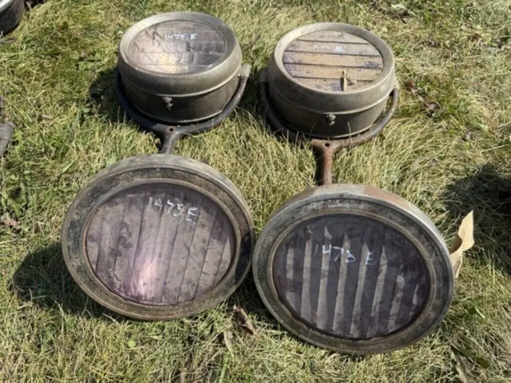 Antique 1920 Circa Car Headlights /EACH LIGHT