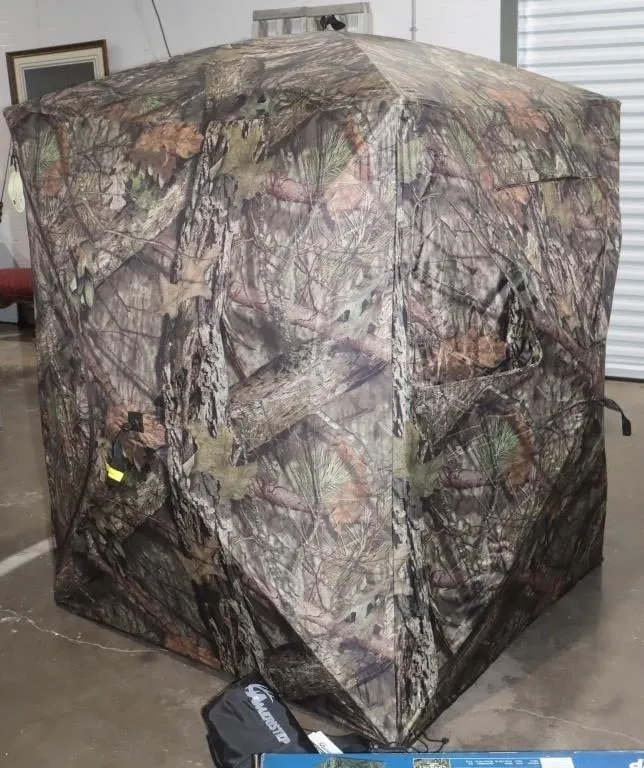 Run & Gun Hub Style Ground Blind
