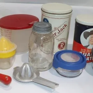 Kitchenware & Collectible Tins: