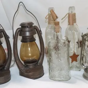 Lanterns & Lighted Bottles, all Work