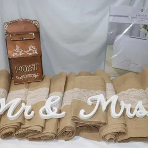 Wedding Decor Post Box, Runners, Signs: