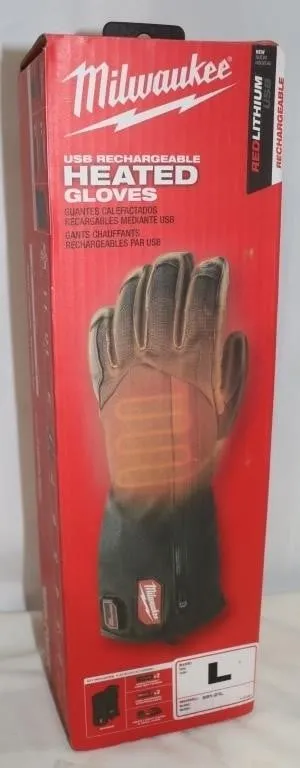 Milwaukee Heated Gloves Size Large 561-21L;