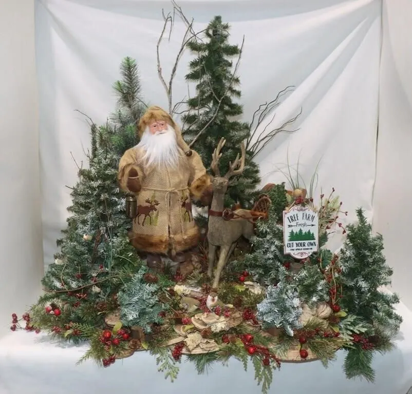 Christmas Tree Farm Lighted Holiday D�cor WORKS