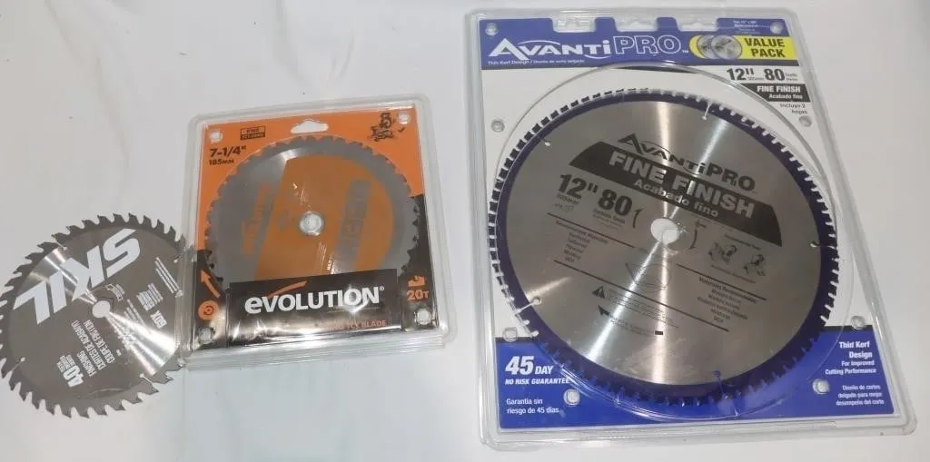 Circular Saw Blades (Mostly 7-1/4");