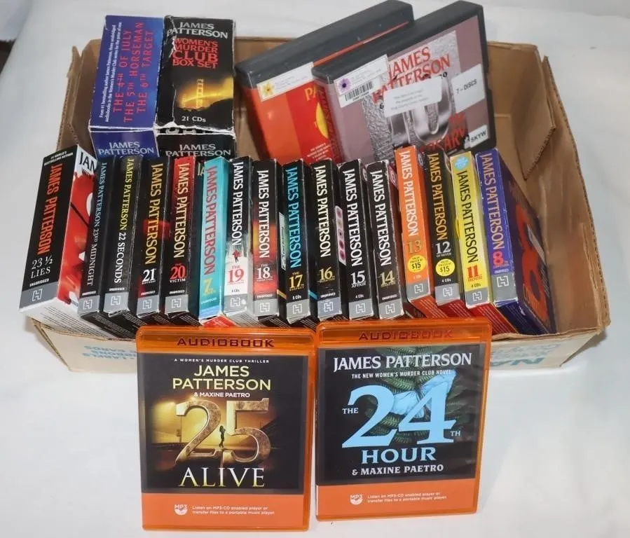 James Patterson Women's Murder Club Audiobooks