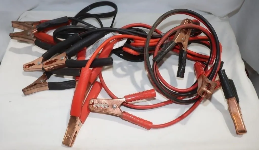 Heavy-Duty Automotive Jumper Cables