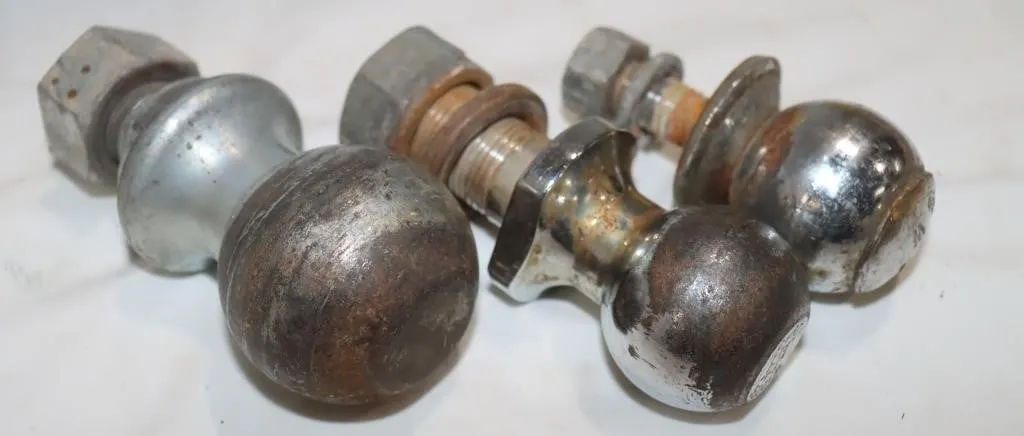 3 Trailer Hitch Balls: 7/8", 1-7/8",�
