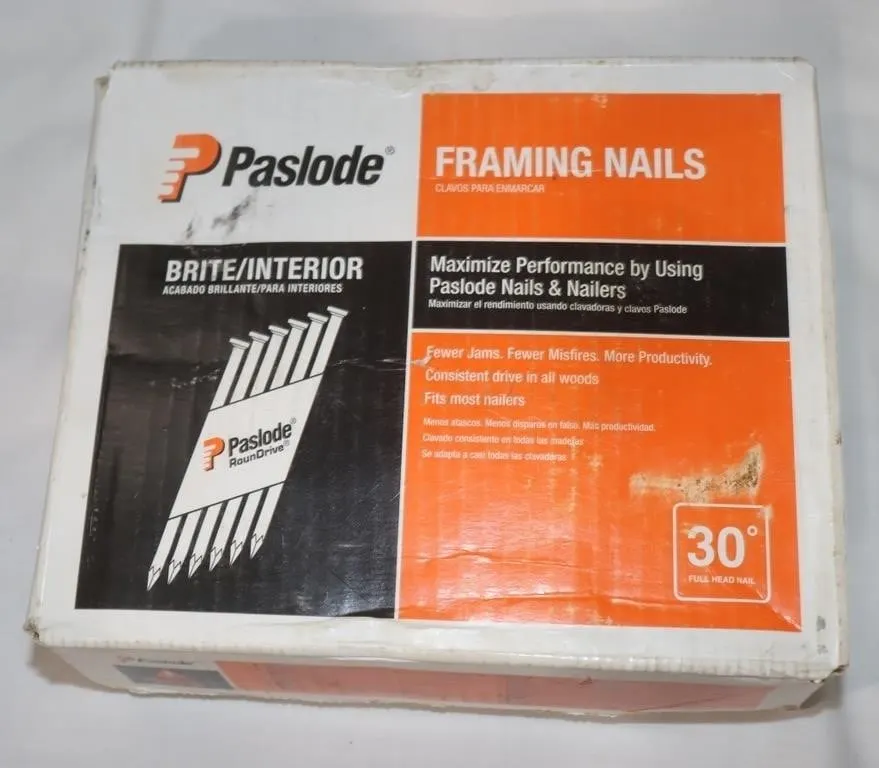 Paslode Framing Nails 2-3/8" x .113", 30 Degree