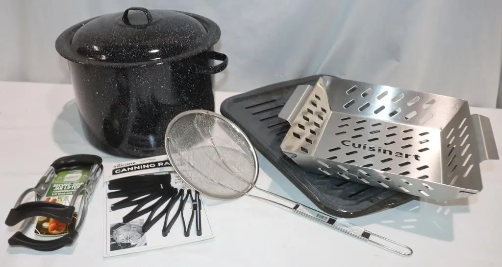 Cuisinart Grill Basket & Canning Supplies: