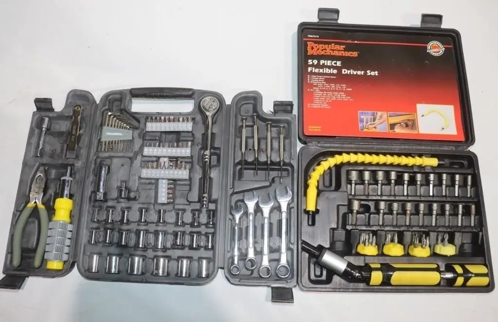 Flexible Driver Set Incomplete & Socket Driver Set