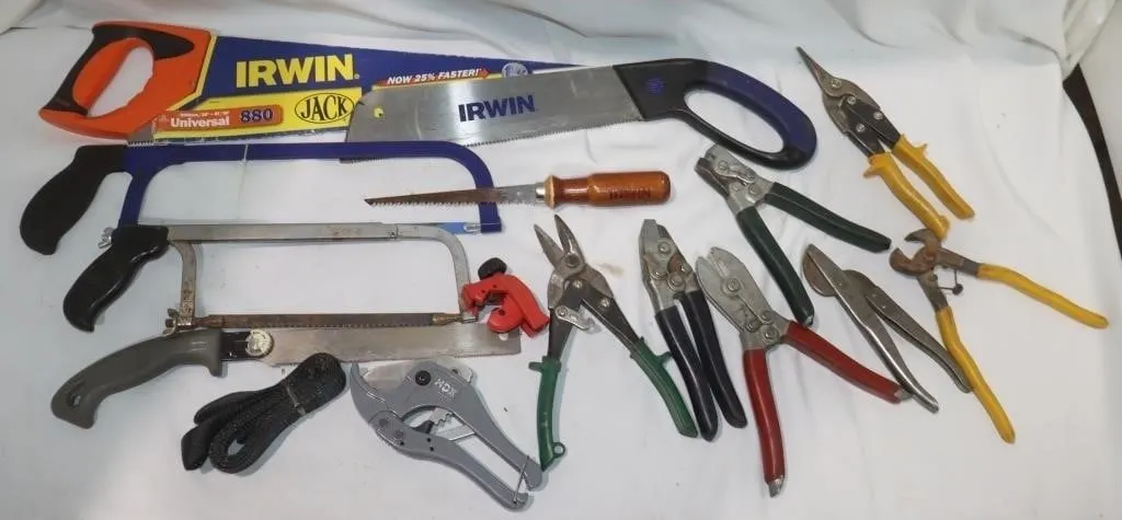 Handsaws, Malco Snips, Pipe Cutter, Cutters,...