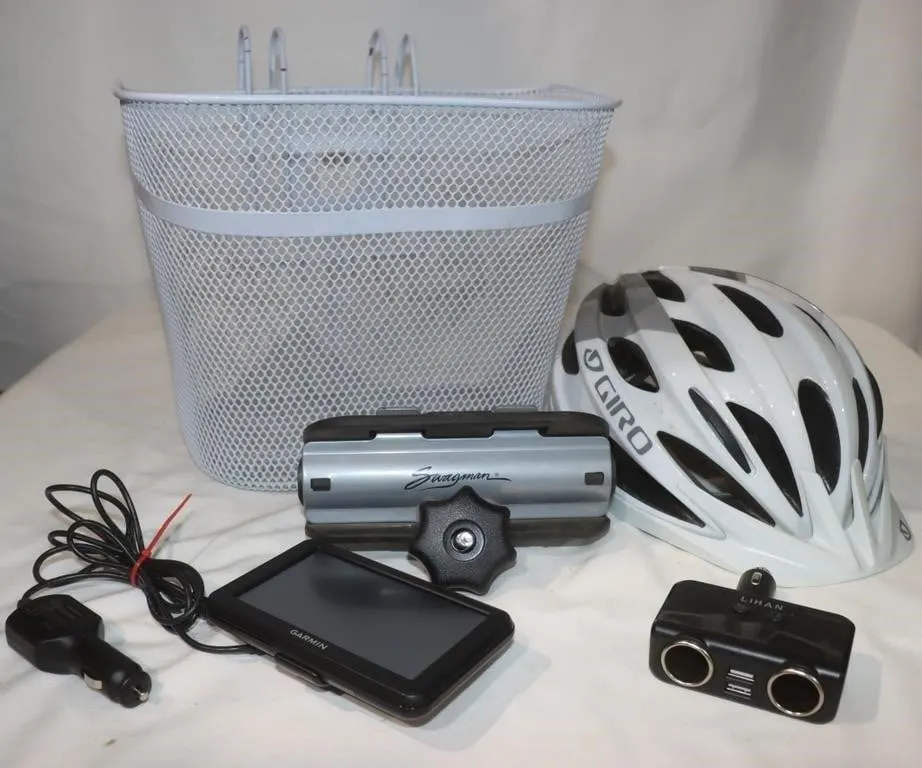 Bike Accessories: Garmin, Helmet, Bike Mount,� ;