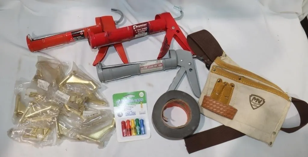 Caulking Guns, Handrail Brackets &