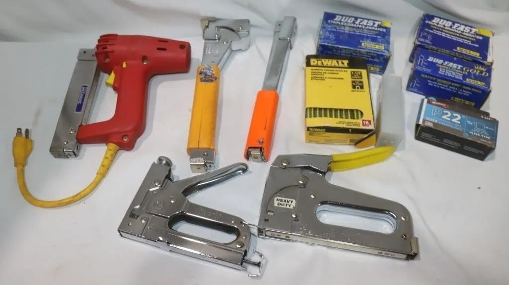 Staple Guns And Staples: Incl Arrow HT50P &