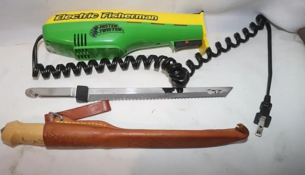 Mister Twister Electric & Marttiini Fillet Knife;