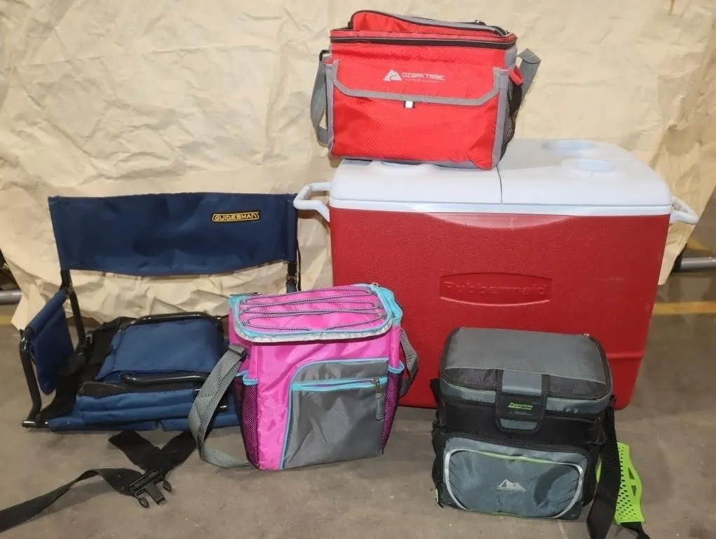 Coolers & Guidesman Stadium Seats: