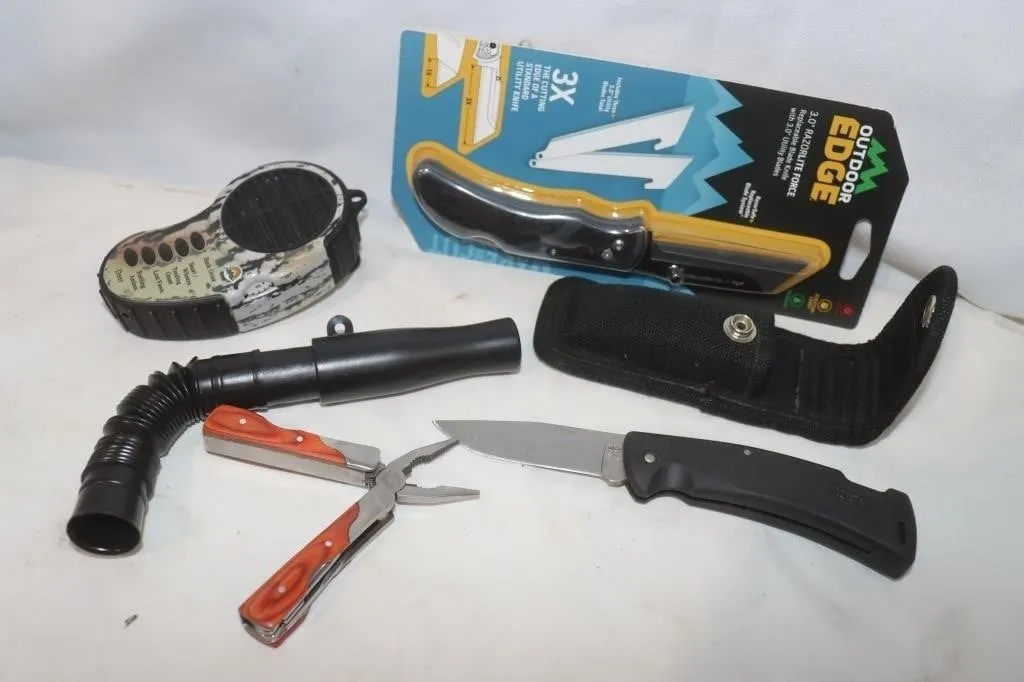 Outdoor Edge, Buck Knife, Creek Hunting Call,...