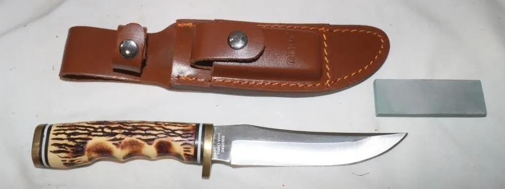 Ruko Mo. RUK0080 Fixed Blade Knife w/ Sheath &