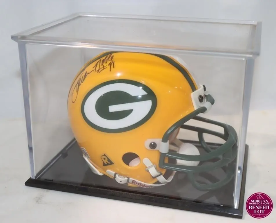 Riddell Green Bay Packers Mini Helmet Signed